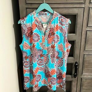 Beautiful tank top with beading